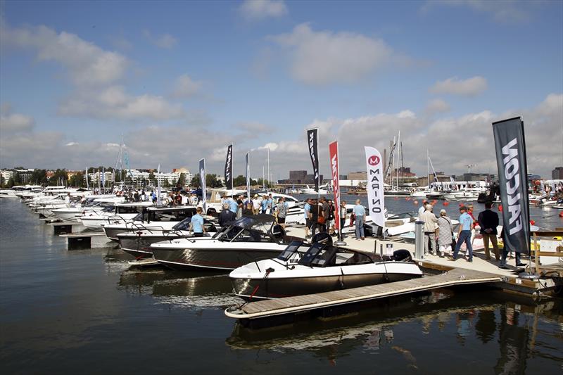 Helsinki Boat-Afloat Show 2020 photo copyright Kari Wilen taken at  and featuring the Power boat class