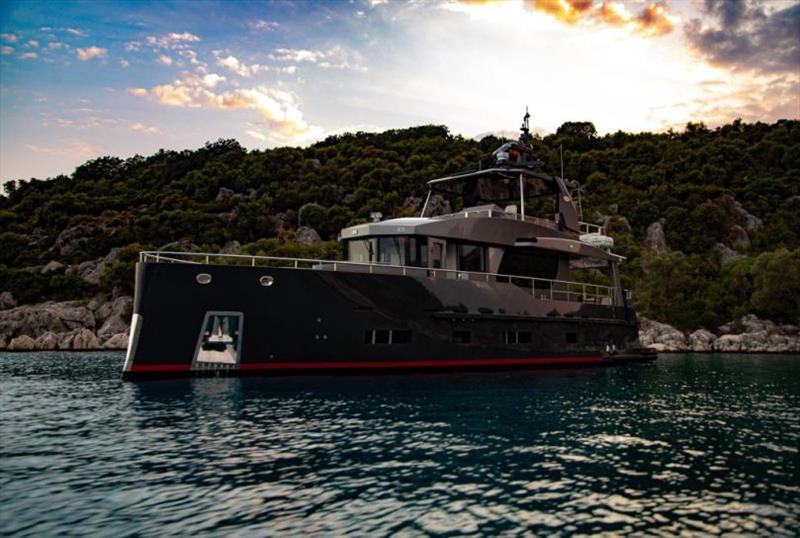 Bering 70 photo copyright Bering Yahcts taken at  and featuring the Power boat class