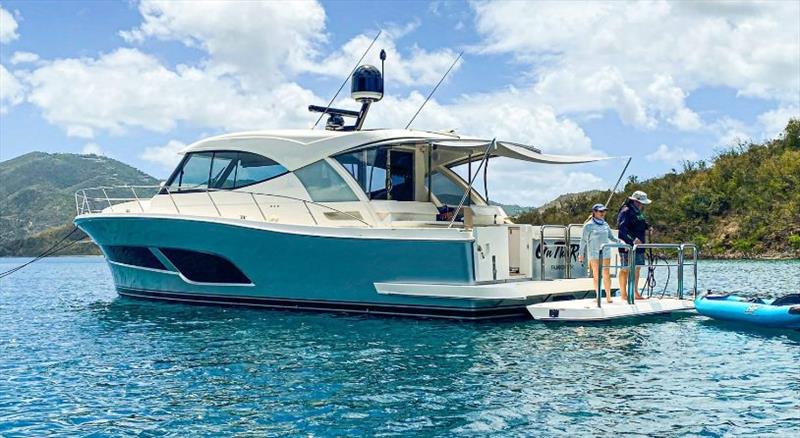 The best place to be is aboard the 505 SUV - photo © Riviera Australia