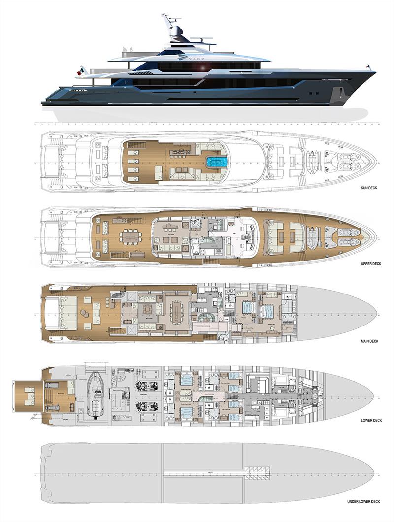 Columbus Classic 50 photo copyright Columbus Yachts taken at  and featuring the Power boat class