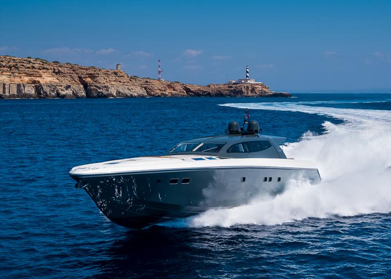 Otam 80 HT Attitude photo copyright Camper & Nicholsons Palma de Mallorca taken at  and featuring the Power boat class