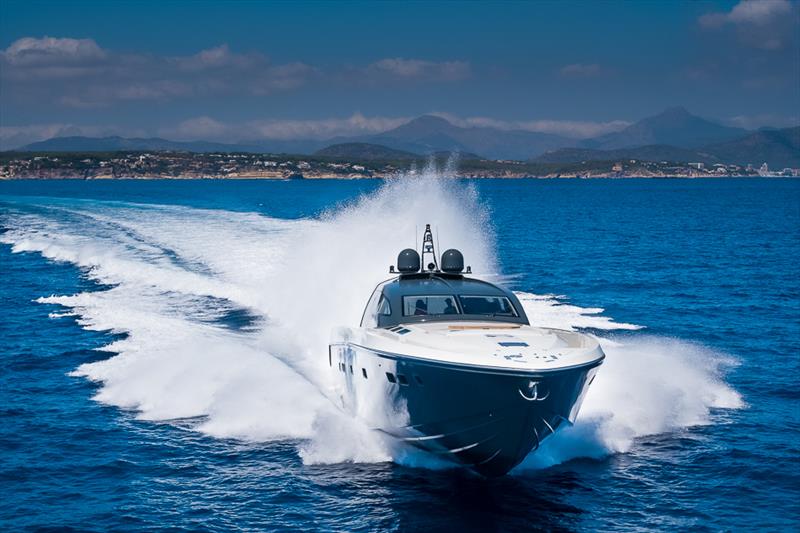 Otam 80 HT Attitude photo copyright Camper & Nicholsons Palma de Mallorca taken at  and featuring the Power boat class