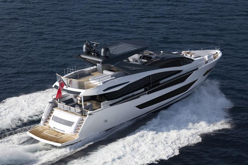 Sunseeker's new 88 Yacht photo copyright Sunseeker International taken at  and featuring the Power boat class