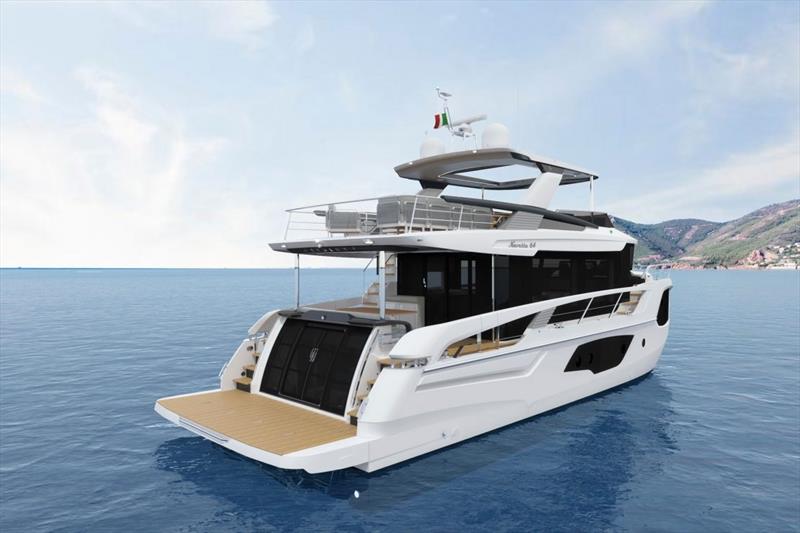 Navetta 64 photo copyright Absolute Yachts taken at  and featuring the Power boat class