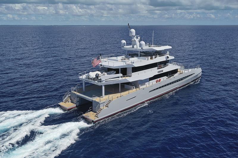 Metal Shark 48-Meter Catamaran Expedition Vessel - photo © Metal Shark Yachts