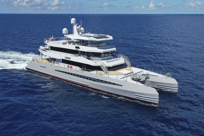 Metal Shark 48-Meter Catamaran Expedition Vessel - photo © Metal Shark Yachts
