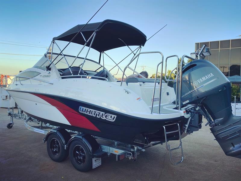 Whittley new CR 2380 Outboard (OB) photo copyright Alan Whittley taken at  and featuring the Power boat class