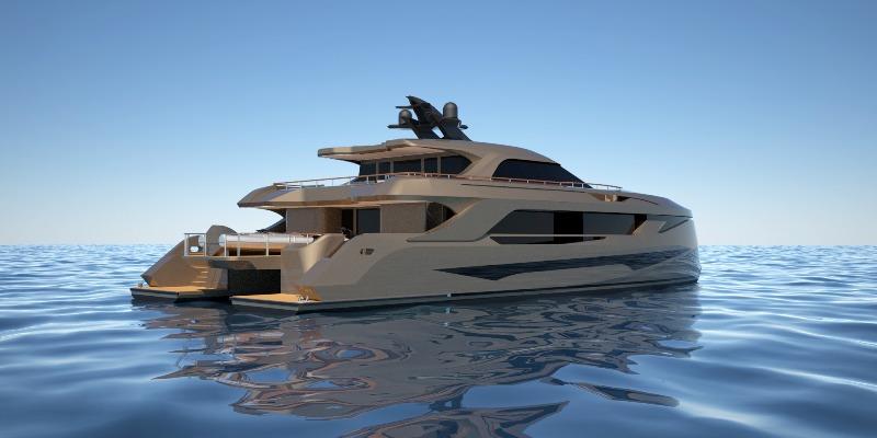SP30 catamaran motor yacht - photo © Echo Yachts
