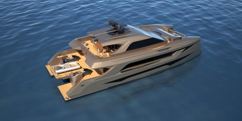 SP30 catamaran motor yacht - photo © Echo Yachts