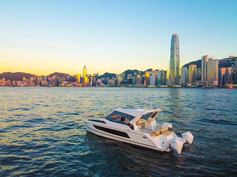 Aqila 36 Sport Powercat - photo © Simpson Marine