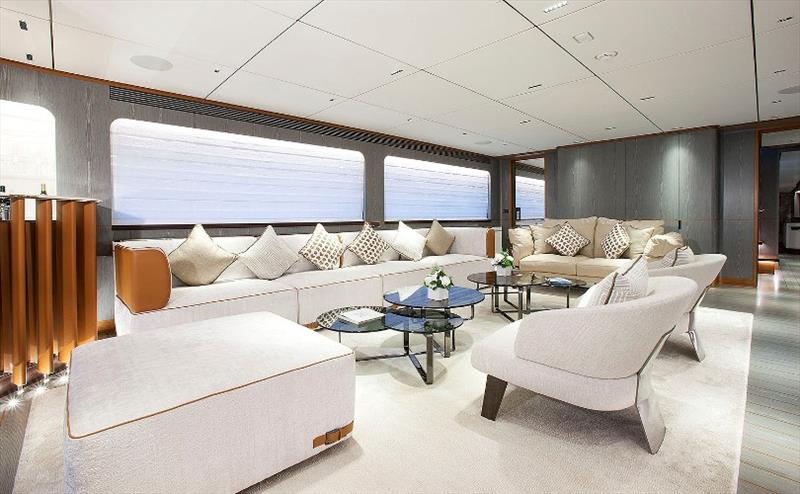Horizon RP110 Wild Duck - Salon - photo © Horizon Yachts