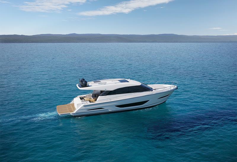World Premiere of the new Maritimo S55 photo copyright Maritimo taken at  and featuring the Power boat class