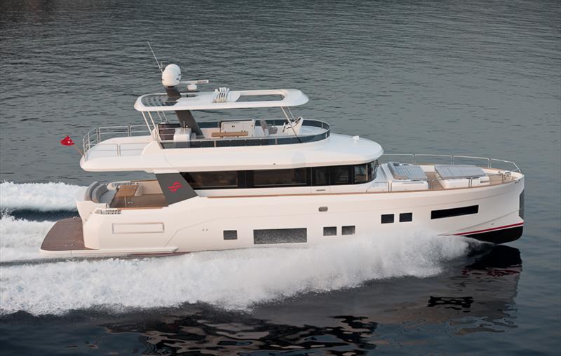 Sirena 64 photo copyright Jeff Brown taken at  and featuring the Power boat class