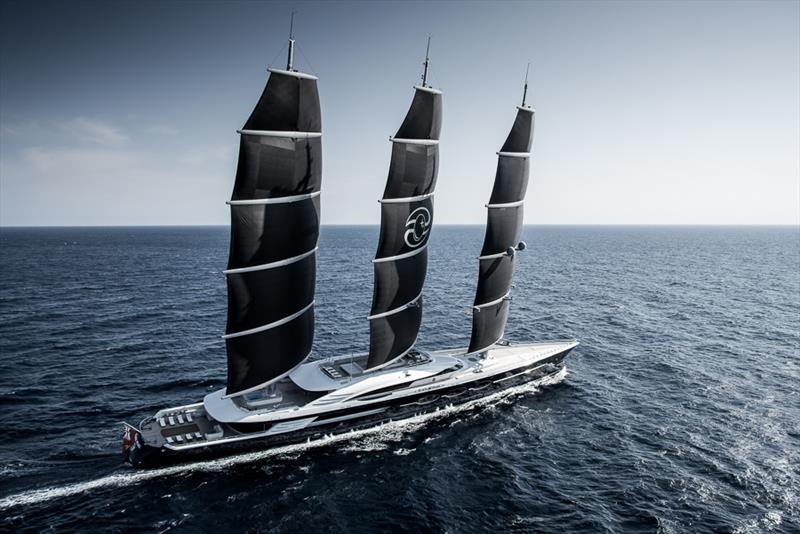 Oceanco - Black Pearl - photo © Tom Van Oossanen
