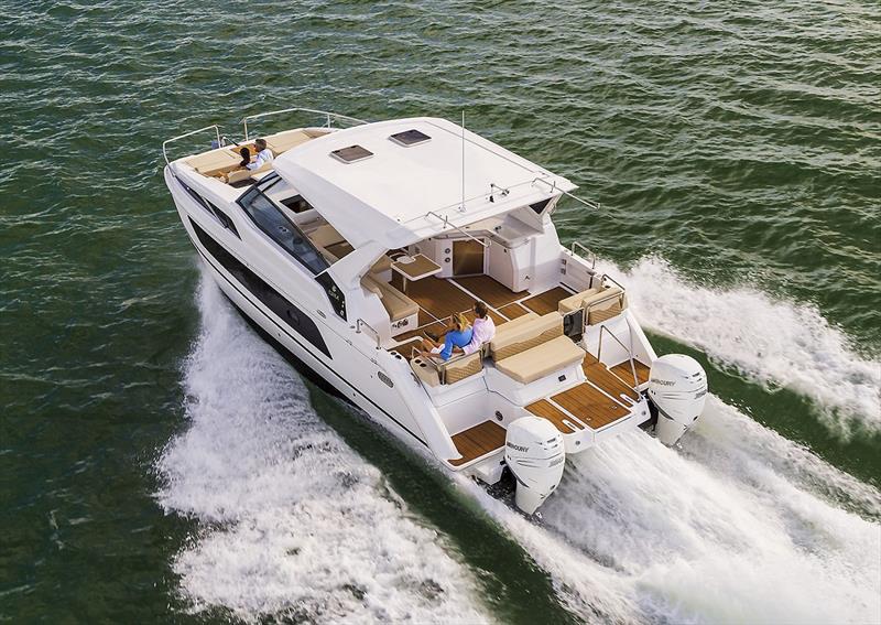 Aquila 36 aerial view - photo © Richard Steinberger