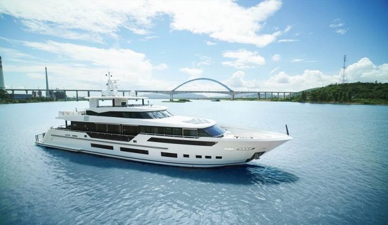 International Yacht and Aviation Award winner Asteria 126 - photo © Heysea
