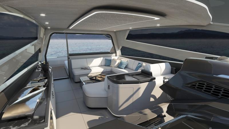Otam 70HT - Dinette - photo © Otam