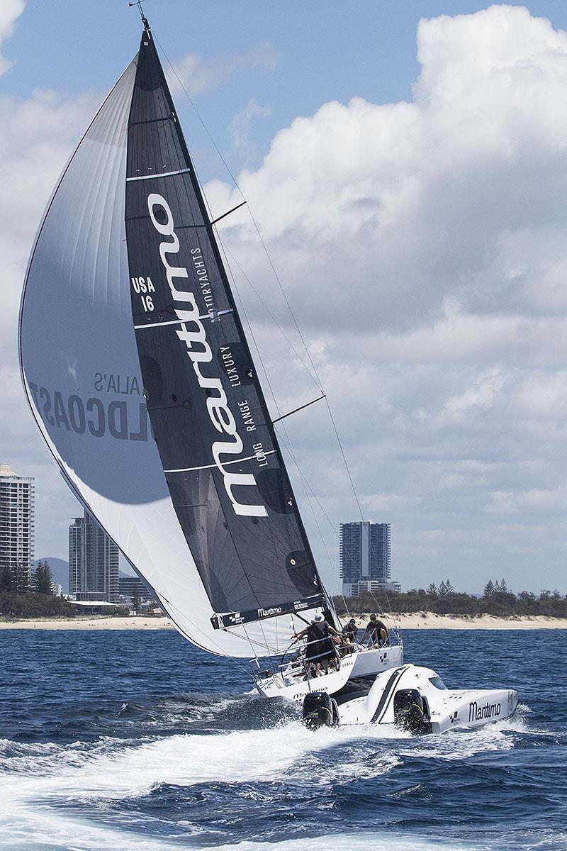 USA 16 the Schumacher 54 now known as Maritimo 11 and the World Champion XCAT of Maritimo Racing photo copyright Maritimo taken at  and featuring the Power boat class