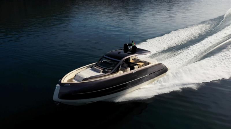 Invictus TT460 running photo copyright Invictus Yacht taken at  and featuring the Power boat class