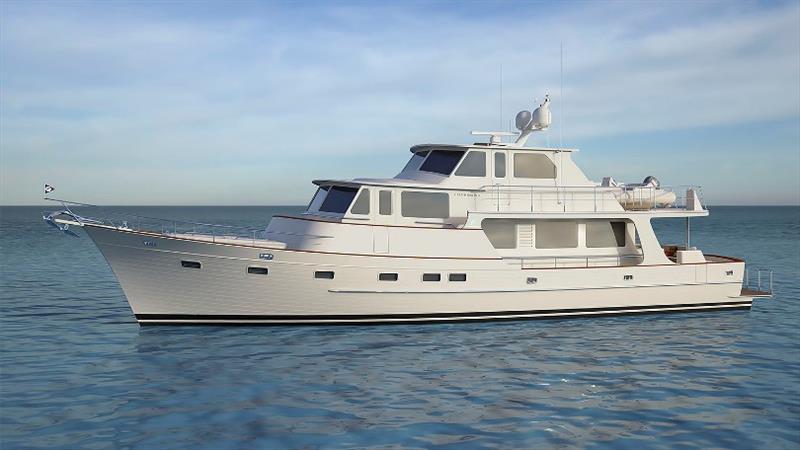 Fleming 85 Enclosed Vray - photo © Fleming Yachts