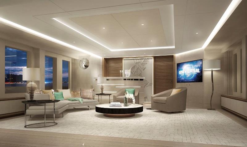 Heesen YN 19650 Aura - Sky Lounge photo copyright Heesen Yachts taken at  and featuring the Power boat class