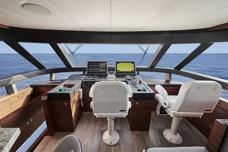 Horizon V68 Hull  Four - Helm station - photo © Horizon Yachts