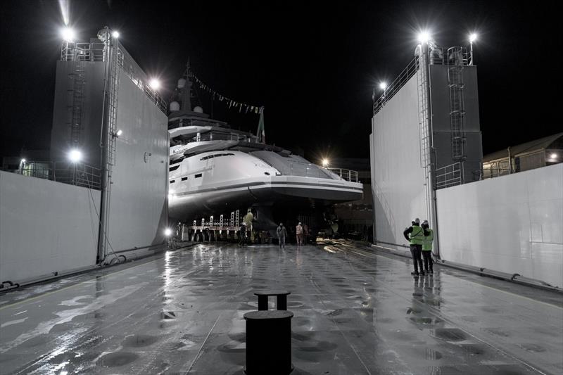 Rossinavi 70m Ice-Class superyacht Polaris - photo © Michele Chiroli