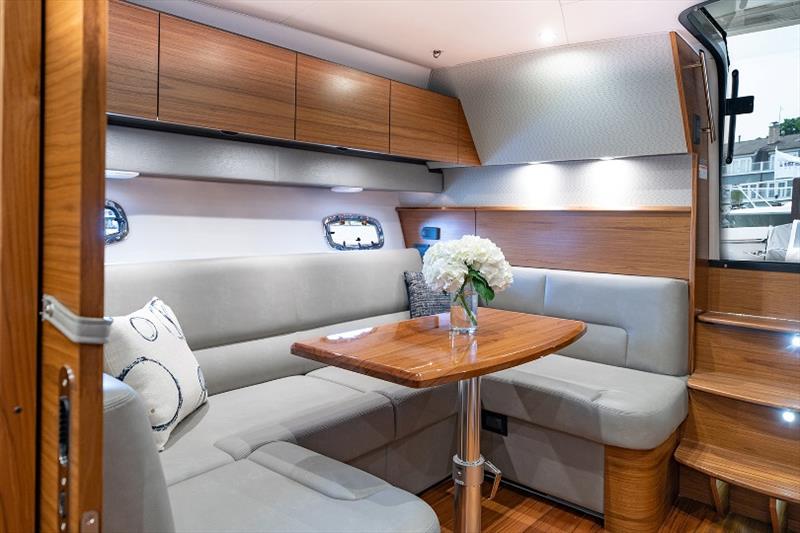 Tiara 39 Open L-shaped lounge / Dinette seating photo copyright Tiara Yachts taken at  and featuring the Power boat class