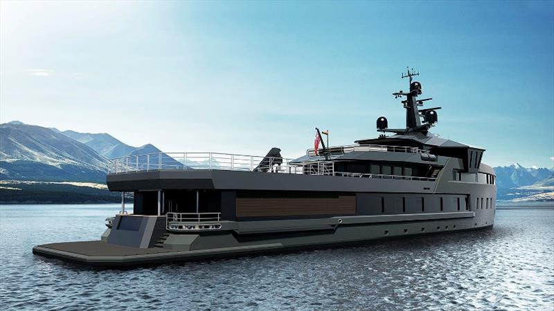 Custom 58-metre SeaXplorer - photo © Amels/Damen Yachting