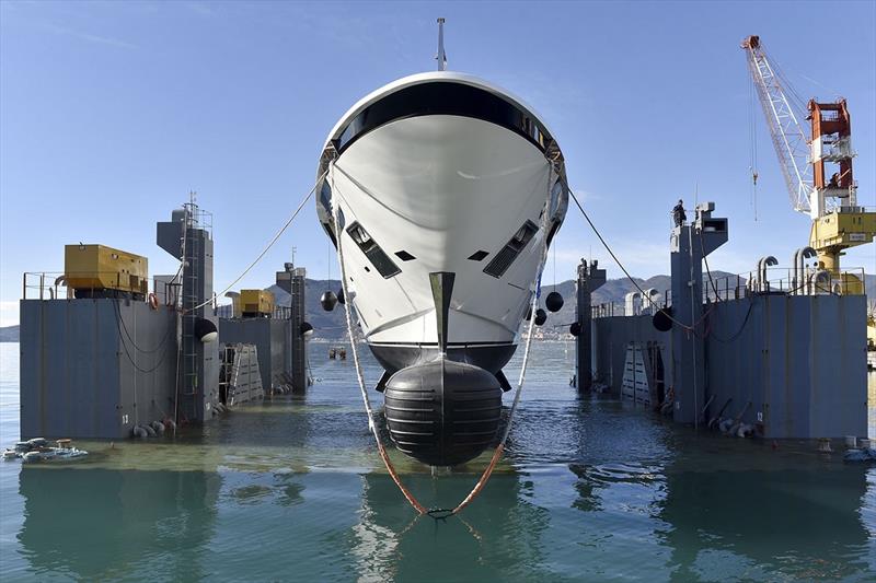 52Steel, a 52-metres long steel vessel - photo © Sanlorenzo