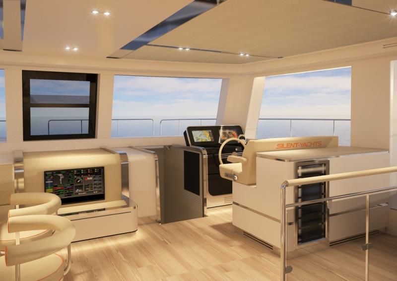 Silent 80 F Salon - photo © Silent Yachts