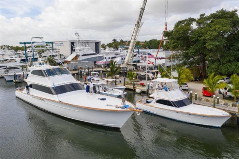 94' Enclosed Bridge S/F - III Amigos photo copyright Michael Rybovich and Sons taken at  and featuring the Power boat class