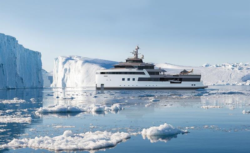 SeaXplorer 77 - Polar ice photo copyright Damen Yachting taken at  and featuring the Power boat class