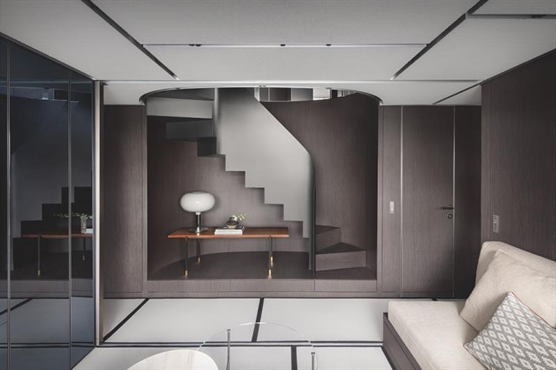 Piero Lissoni returns to design the interiors of the SX line - photo © Sanlorenzo Yachts