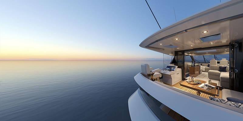 The new M600 Offshore - photo © Maritimo