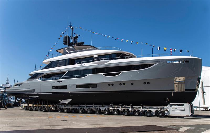 M/Y Joy, the second Oasis 40m unit photo copyright Sargentini Foto taken at  and featuring the Power boat class