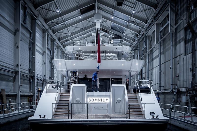 Feadship Somnium close to completion - photo © Feadship