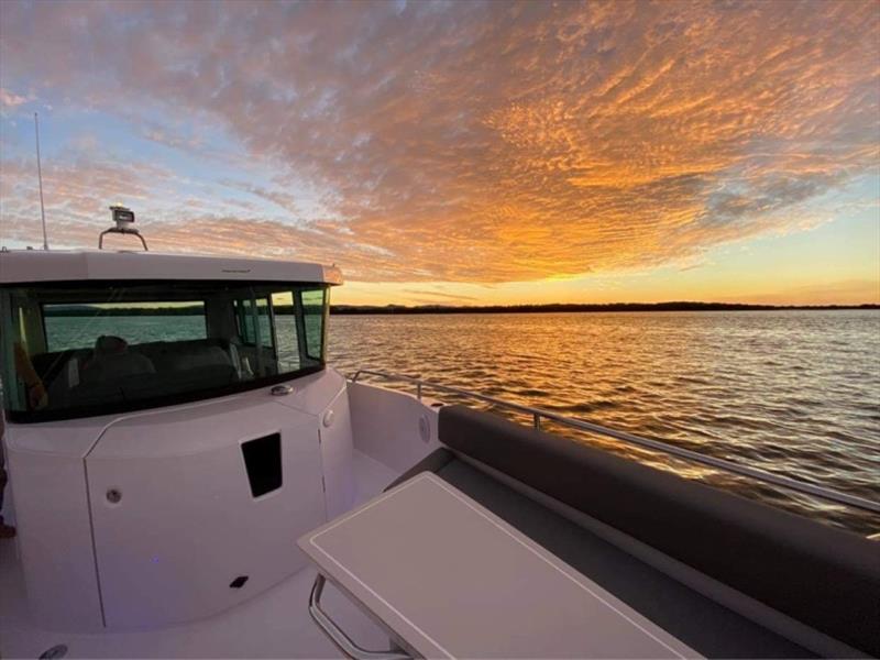 Onboard Axopar photo copyright Eyachts taken at  and featuring the Power boat class