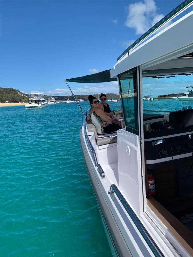 Onboard Axopar photo copyright Eyachts taken at  and featuring the Power boat class