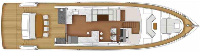 Whitehaven 6800 Sports Yacht - main deck - photo © Whitehaven Motor Yachts