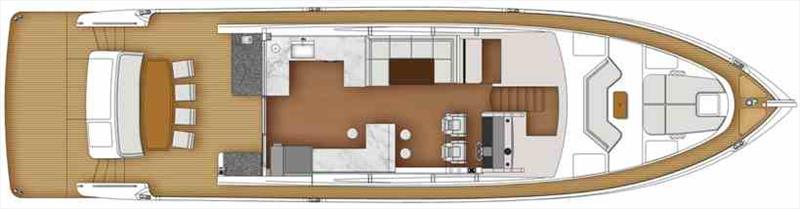 Whitehaven 6800 Sports Yacht - main deck - photo © Whitehaven Motor Yachts