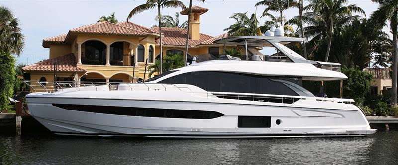 Azimut 78 Flybridge photo copyright Jon van Woerden taken at  and featuring the Power boat class