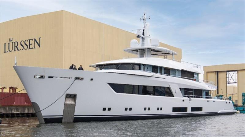 Project 13800 - a bespoke 55 metre yacht - photo © Lürssen Yachts