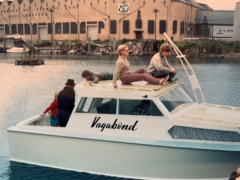 The Firman family's first boat - Vagabond - photo © Mercury Marine