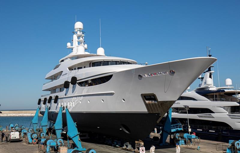 Lusben refits MY Oasis - Lurssen 60m - photo © Lusben