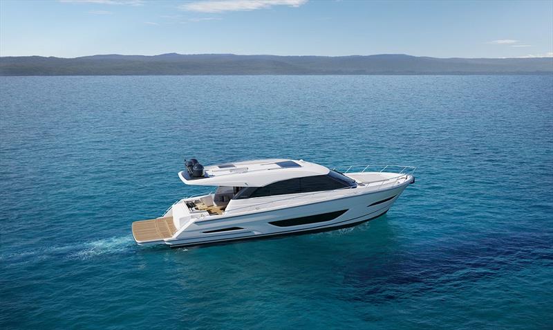 Maritimo S55 photo copyright Maritimo taken at  and featuring the Power boat class
