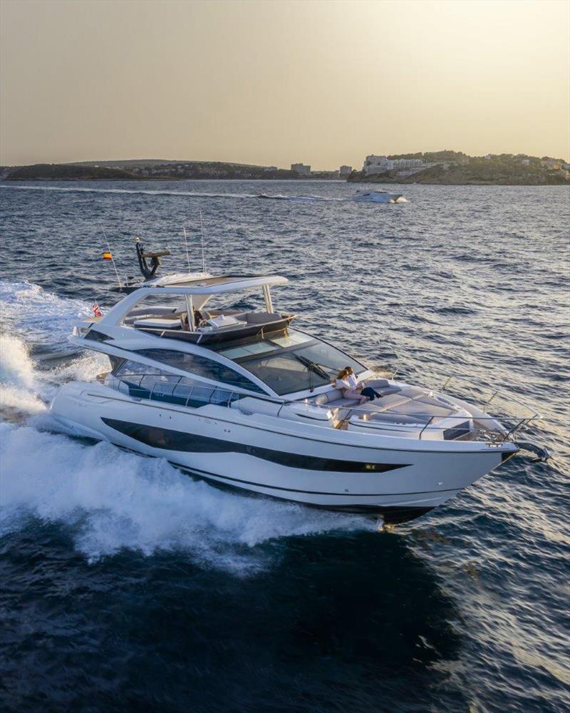 Pearl 62 - Running photo copyright Pearl Yachts taken at  and featuring the Power boat class