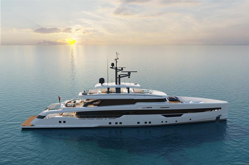 CRN MY 142 52m photo copyright CRN Yachts taken at  and featuring the Power boat class