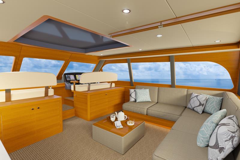 Grand Banks 85 Skylounge - photo © Grand Banks Yachts