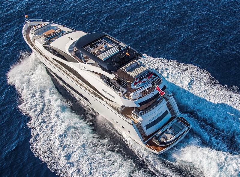 M/Y Blue Infinity - photo © Meros Yacht Sharing